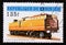 Postage stamp Benin 1997. Locomotive Steam turbine, Reid Maclead, 1920