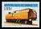 Postage stamp Benin, 1997. Steam turbine, Reid Maclead, 1920 locomotive