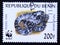 Postage stamp Benin, 1999, African Rock Phyton, Python sebae