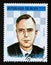 Postage stamp Benin 1999. Portrait Chess Player Max Euwe