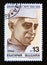 Postage stamp Bulgaria, 1989. Jawaharlal Nehru portrait