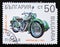 Postage stamp Bulgaria, 1992, Norton CS-1, motorcycle, 1931