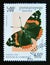 Postage stamp Cambodia, 1995. Red Admiral Vanessa atalanta butterfly