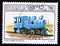 Postage stamp Chad 2000. Locomotive 0-4-0 steam locomotive