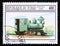 Postage stamp Chad 2000. Locomotive 0-6-0 steam locomotive