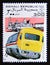 Postage stamp Cinderella 1997. Cossack locomotive and APT