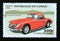 Postage stamp Congo Republic Brazzaville 1996. MG Serie MGA oldtimer car