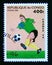 Postage stamp Congo Republic Brazzaville, 1996. Word Cup Football