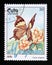 Postage stamp Cuba, 1991. Jazzy Leafwing Hypna iphigenia butterfly