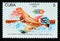 Postage stamp Cuba 1993. Swimming athlete
