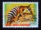 Postage stamp Equatorial Guinea, 1974. Numbat Myrmecobius fasciatus
