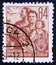 Postage stamp Germany, Democratic Republic DDR, 1957, family