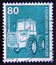 Postage stamp Germany federal republic, 1975, Farm Tractor