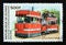 Postage stamp Guinea 1996. North London Tramways Company 1885