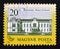 Postage stamp Hungary, Magyar 1987. Brunswick Castle, MartonvÃ¡sÃ¡r