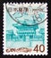 Postage stamp Japan 1968. Yomei Gate to the Mausoleums of the Tokugawa Shoguns, Nikko