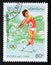 Postage stamp Laos 1995, Olympic Games Javelin throw