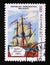 Postage stamp Madagascar, 1991, Galleon Ostrust sailing ship