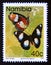 Postage stamp Namibia, 1993. Danaid Eggfly Hypolimnas misippus butterfly