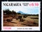 Postage stamp Nicaragua, 1982. Ruins, Leon Viejo