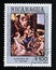 Postage stamp Nicaragua 1984. Allegory of the Virtues painting