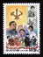 Postage stamp North Korea, 1982. Movie people actors