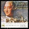 Postage stamp printed in Australia shows King George III, Bicentenary of Australian Settlement - Settlement 5 serie, circa 1986