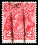 Postage stamp printed in Australia shows King George V, serie, circa 1930