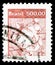 Postage stamp printed in Brazil shows Cotton, Natural Economy Resources serie, 500 Brazilian cruzeiro, circa 1982