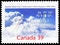 Postage stamp printed in Canada devoted to 150th Anniversary of Weather Observing in Canada, 1840-1990, serie, circa 1990