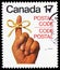 Postage stamp printed in Canada shows Postal Code - Knotted ribbon on male hand, Postal Code Publicity serie, circa 1979