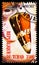 Postage stamp printed in Chad shows Conus Maldivus, Shells serie, circa 2013