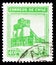 Postage stamp printed in Chile shows Copper mine, Country views serie, 40 c - Chilean centavo, circa 1939