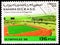 Postage stamp printed in Cinderellas shows Olympic Stadium, Barcelona 1992, Sahara Occ. serie, circa 1996