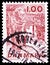 Postage stamp printed in Denmark shows Eel Traps, Danish Fishing Industry serie, circa 1978