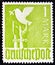 Postage stamp printed in Germany American-British-Soviet Occupation Trizone devoted to 2nd Allied Control Council Issue, serie