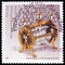 Postage stamp printed in Germany shows 13th century Rock Crystal Reliquary, Welfare: Precious Metal Work serie, circa 1988