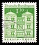 Postage stamp printed in Germany shows Tegel castle, Berlin, German buildings from twelve centuries, large size serie, circa 1969