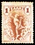 Postage stamp printed in Greece shows Hermes, serie, 1 - Greek lepton, circa 1901