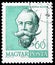 Postage stamp printed in Hungary shows Isvan Turr 1824-1908 General-Field marshall, Founding of the Italian National State serie