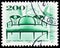 Postage stamp printed in Hungary shows Settee by SebestyÃ©n Vogel, 1810, Antique Furniture serie, circa 2001