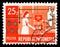 Postage stamp printed in Indonesia shows Research Worker (\\\