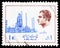 Postage stamp printed in Iran shows Refinery, Tehran, Buildings and industrial plants, Mohammad Reza Shah Pahlavi serie, circa