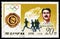 Postage stamp printed in Korea shows Runners (Wyndham Halswelle), History of the Olympics - posters and gold medalist serie, circa