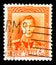 Postage stamp printed in New Zealand shows King George VI, 2 d - New Zealand penny, serie, circa 1947