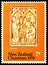 Postage stamp printed in New Zealand shows Nativity, ivory carving, Christmas serie, 7 c - New Zealand cent, circa 1976