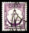 Postage stamp printed in Pakistan shows Scales of justice, Country Motifs serie, circa 1948