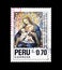 Postage stamp printed by Peru