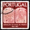 Postage stamp printed in Portugal shows Moses` Tablets of Stone, Centenary of the Abolition of the Death Penalty serie, circa 1967