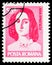 Postage stamp printed in Romania shows Ana Ipatescu (1805-75), fighter in 1848 revolution, Death Centenary of Ana Ipatescu (